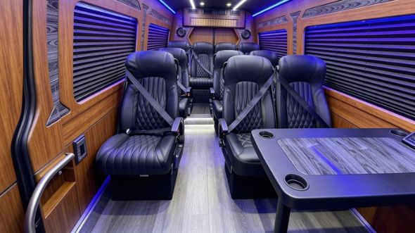 18 passenger sprinter van interior vallejo