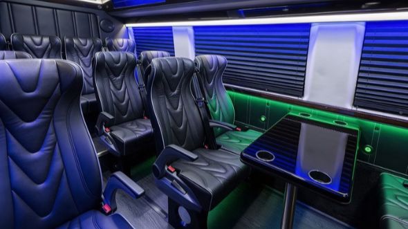 20 passenger sprinter van interior oakland