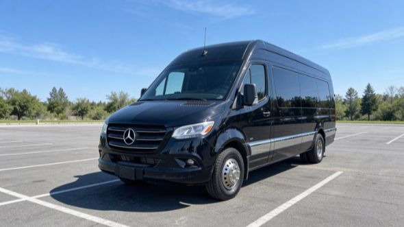 richmond wedding sprinter van rental