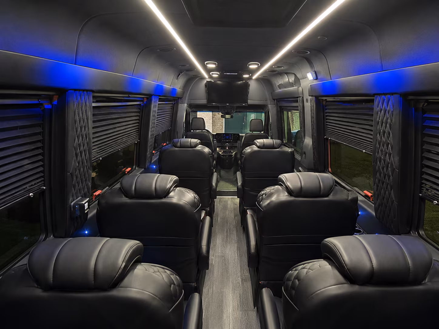 10 passenger sprinter van interior