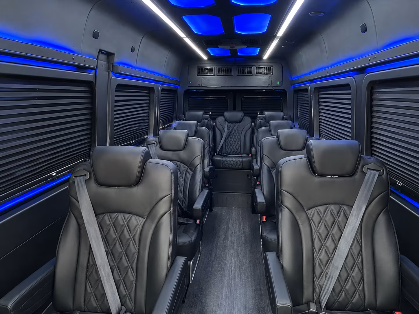 san francisco 15 passenger sprinter van interior