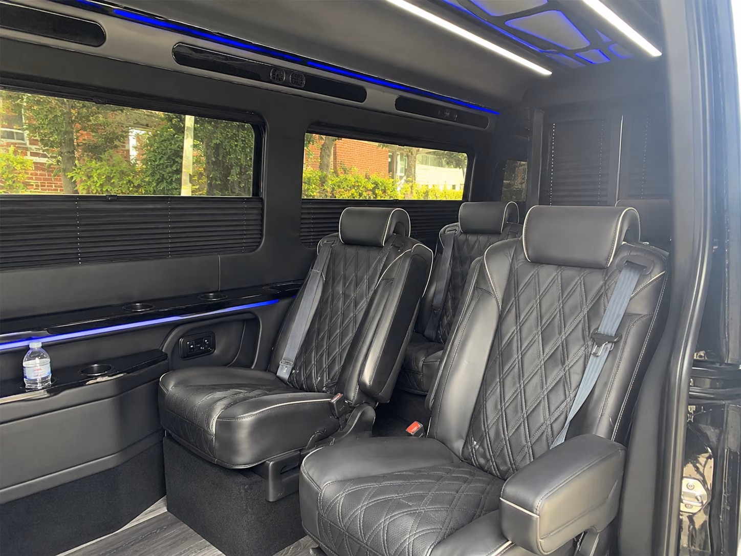san francisco 20 passenger sprinter van inside